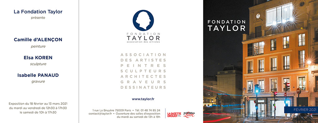Exposition Isabelle Panaud - gravures - Galerie Taylor